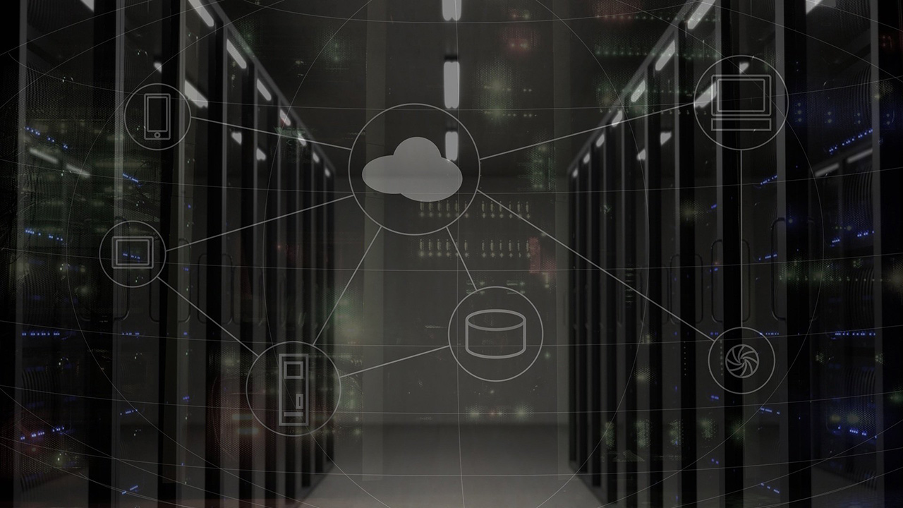 Illustration cloud computing